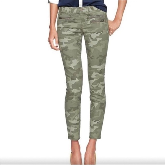 Gap 1969 Always Skinny Camo Pants Size 30R NWOT - Picture 1 of 7